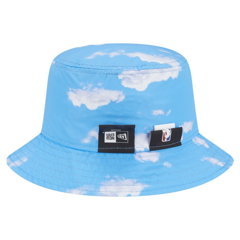 New Era Golden State Warriors Summer Sun and Storm Reversible Bucket Hat Black/Light Blue
