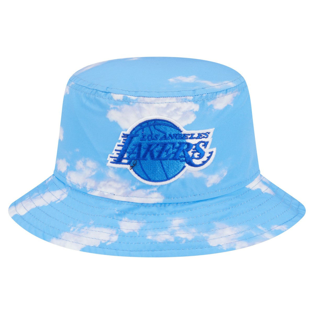 New Era Los Angeles Lakers Summer Sun and Storm Reversible Bucket Hat Black/Light Blue
