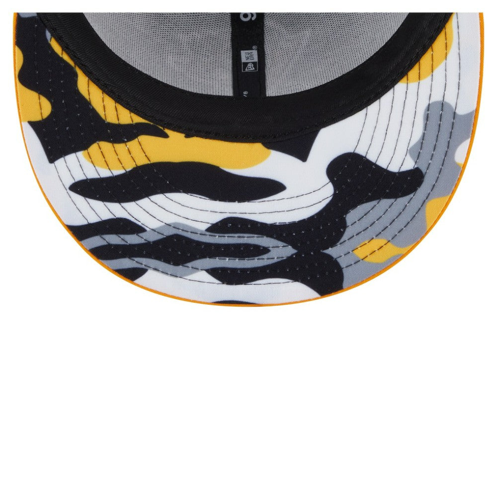 Pittsburgh Penguins New Era Camo Meshback 9FIFTY Snapback Hat - Black/Gold | New Era sale