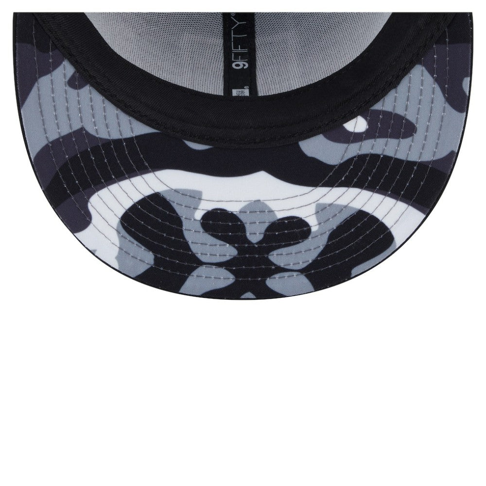 Vegas Golden Knights New Era Camo Meshback 9FIFTY Snapback Hat - Gray/Black | New Era Clearance
