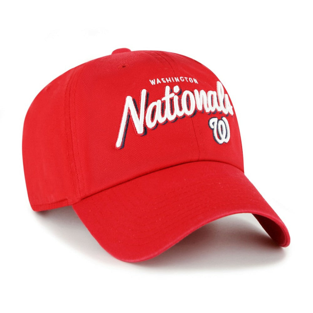 Washington Nationals '47 Women's Ariana Clean Up Adjustable Hat for sale