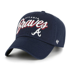 Atlanta Braves '47 Women's Ariana Clean Up Adjustable Hat Outlet