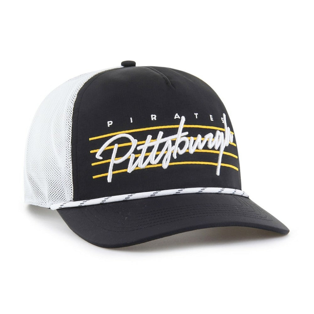 Pittsburgh Pirates '47 Brrr Downburst Mesh Hitch Adjustable Hat Sale