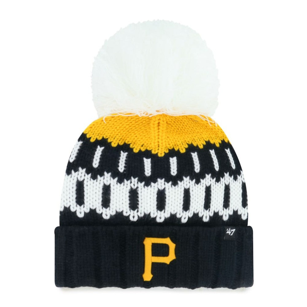 Pittsburgh Pirates '47 Women's Felicity Cuffed Knit Hat with Pom Sale