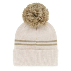 Chicago White Sox '47 Women's Latte Cuffed Knit Hat with Pom Online