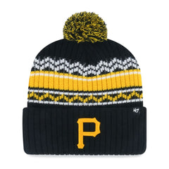Pittsburgh Pirates '47 Youth Polar Vortex Cuffed Knit Hat with Pom for sale