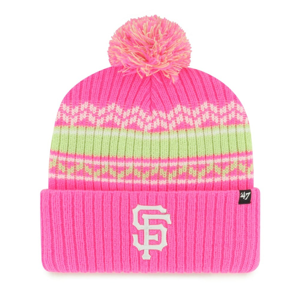 San Francisco Giants '47 Youth Polar Vortex Cuffed Knit Hat with Pom Online