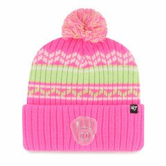 Milwaukee Brewers '47 Youth Polar Vortex Cuffed Knit Hat with Pom Outlet