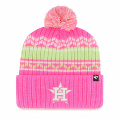 Houston Astros '47 Youth Polar Vortex Cuffed Knit Hat with Pom Online