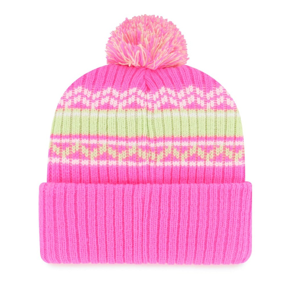 Atlanta Braves '47 Youth Polar Vortex Cuffed Knit Hat with Pom for sale