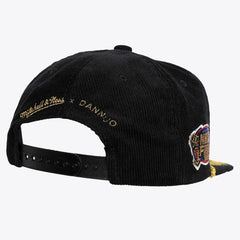 Mitchell & Ness Chicago Bulls x DANNIJO Women's Deadstock Cord Snapback Hat Black