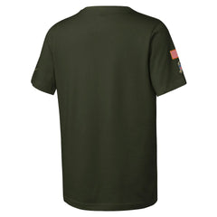 Cincinnati Bengals Youth 2025 Salute to Service Sideline Dri-FIT T-Shirt - Olive - Nike
