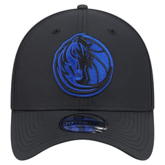 New Era Dallas Mavericks Night 39THIRTY Flex Hat Black