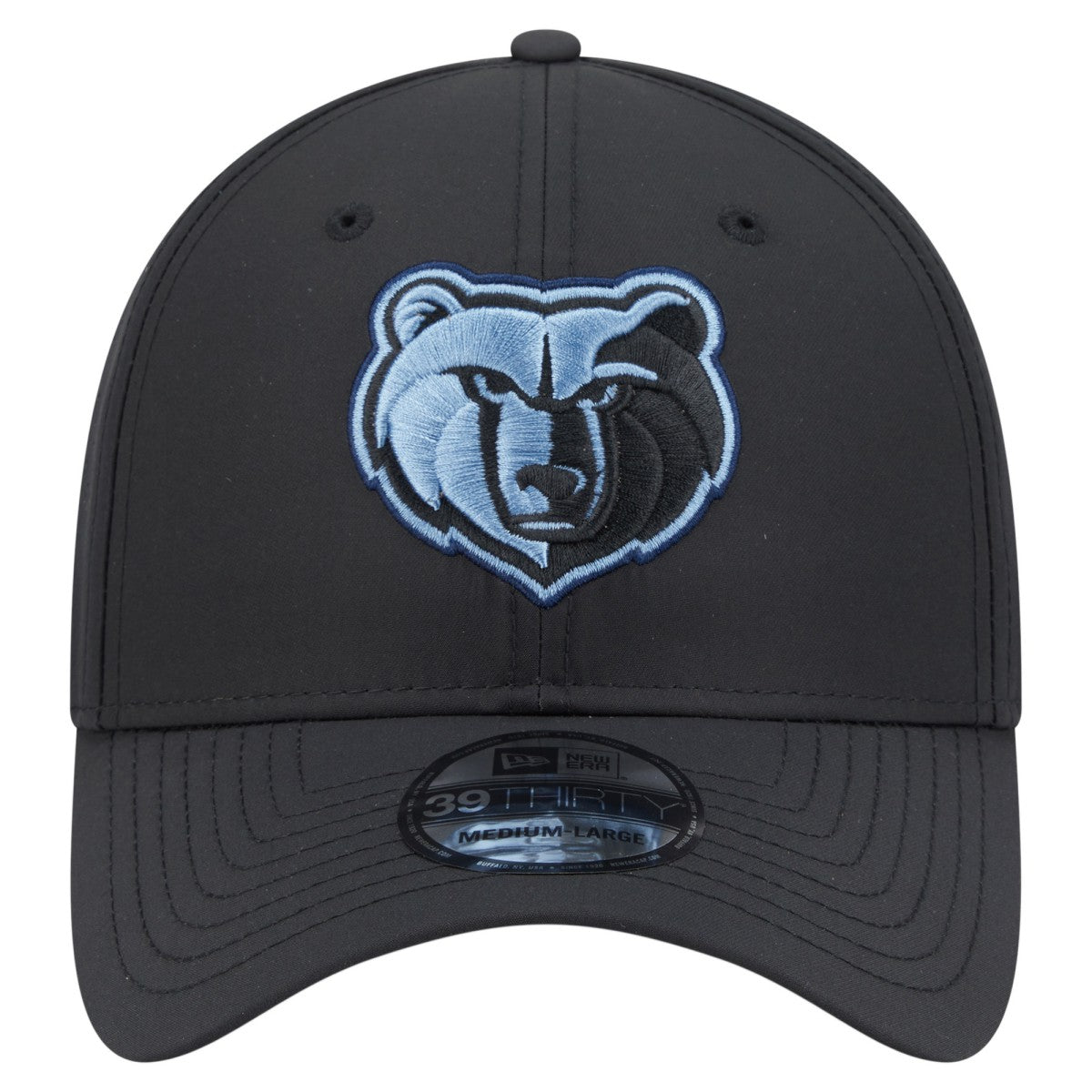 New Era Memphis Grizzlies Night 39THIRTY Flex Hat Black