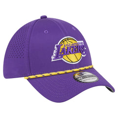 New Era Los Angeles Lakers Featherweight Poly Rope Flex 39Thirty Hat Purple