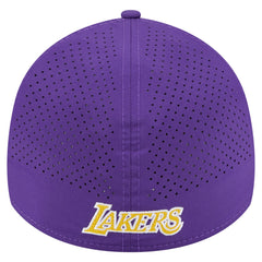 New Era Los Angeles Lakers Featherweight Poly Rope Flex 39Thirty Hat Purple