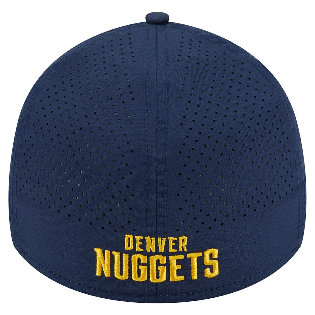 New Era Denver Nuggets Featherweight Poly Rope Flex 39Thirty Hat Navy
