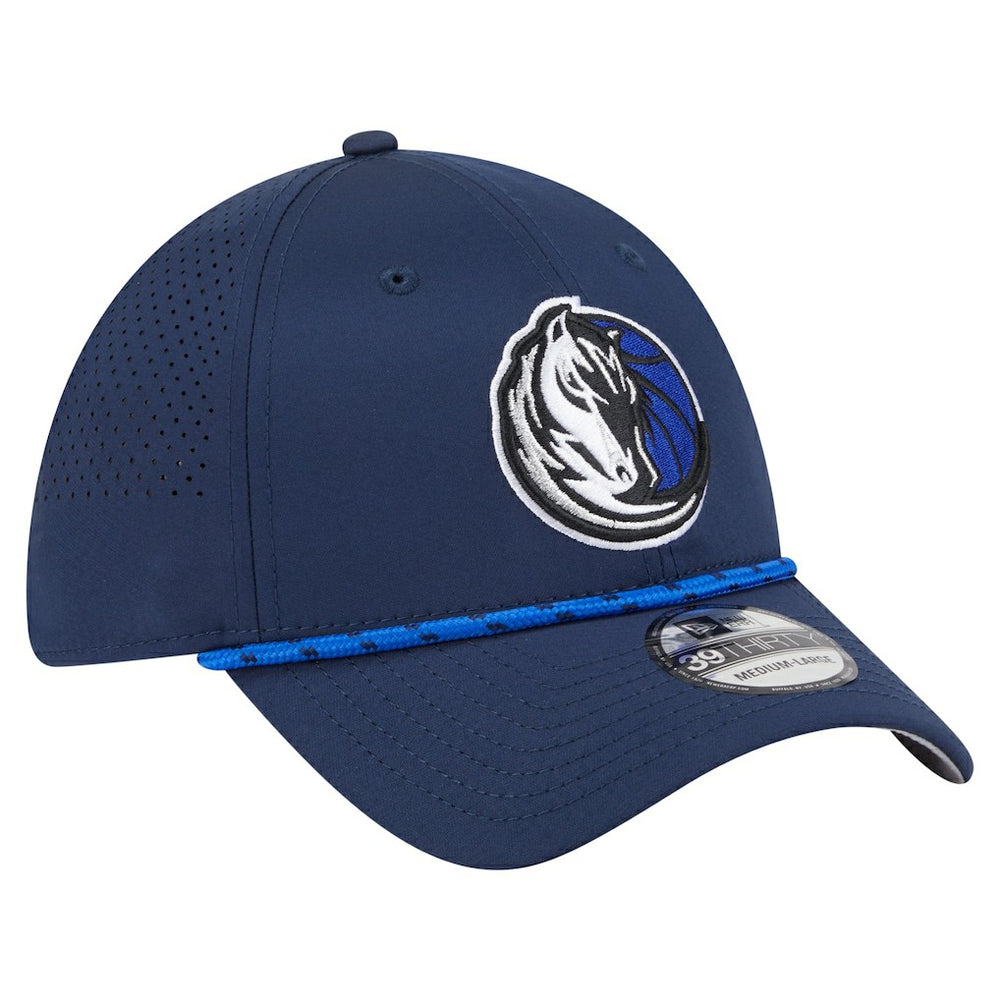New Era Dallas Mavericks Featherweight Poly Rope Flex 39Thirty Hat Blue