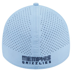New Era Memphis Grizzlies Featherweight Poly Rope Flex 39Thirty Hat Light Blue