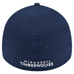 New Era Minnesota Timberwolves Featherweight Poly Rope Flex 39Thirty Hat Navy