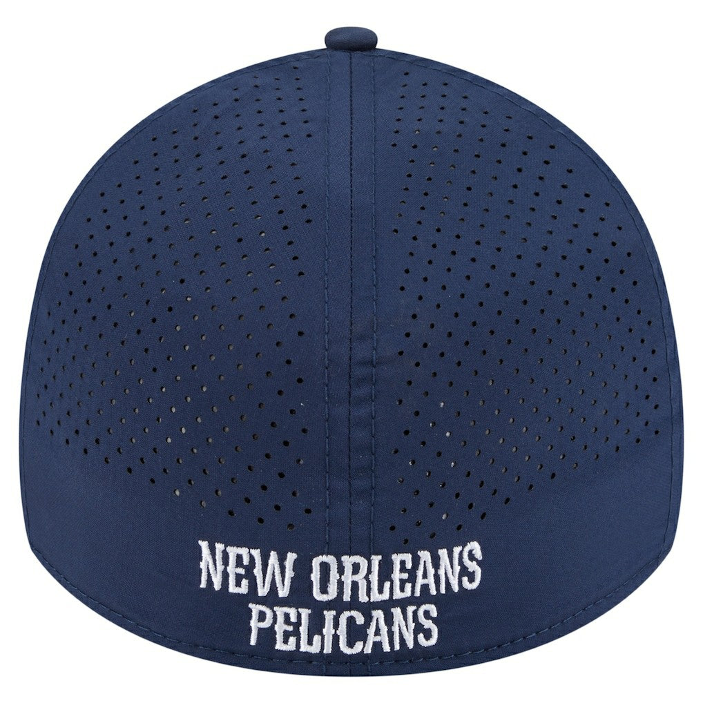 New Era New Orleans Pelicans Featherweight Poly Rope Flex 39Thirty Hat Navy