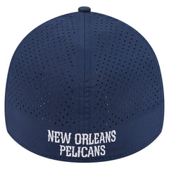 New Era New Orleans Pelicans Featherweight Poly Rope Flex 39Thirty Hat Navy