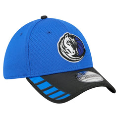 New Era Dallas Mavericks Visor Hit 39THIRTY Flex Hat Blue