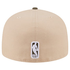New Era Phoenix Suns Color Pack Two-Tone 59FIFTY A-Frame Fitted Hat Tan
