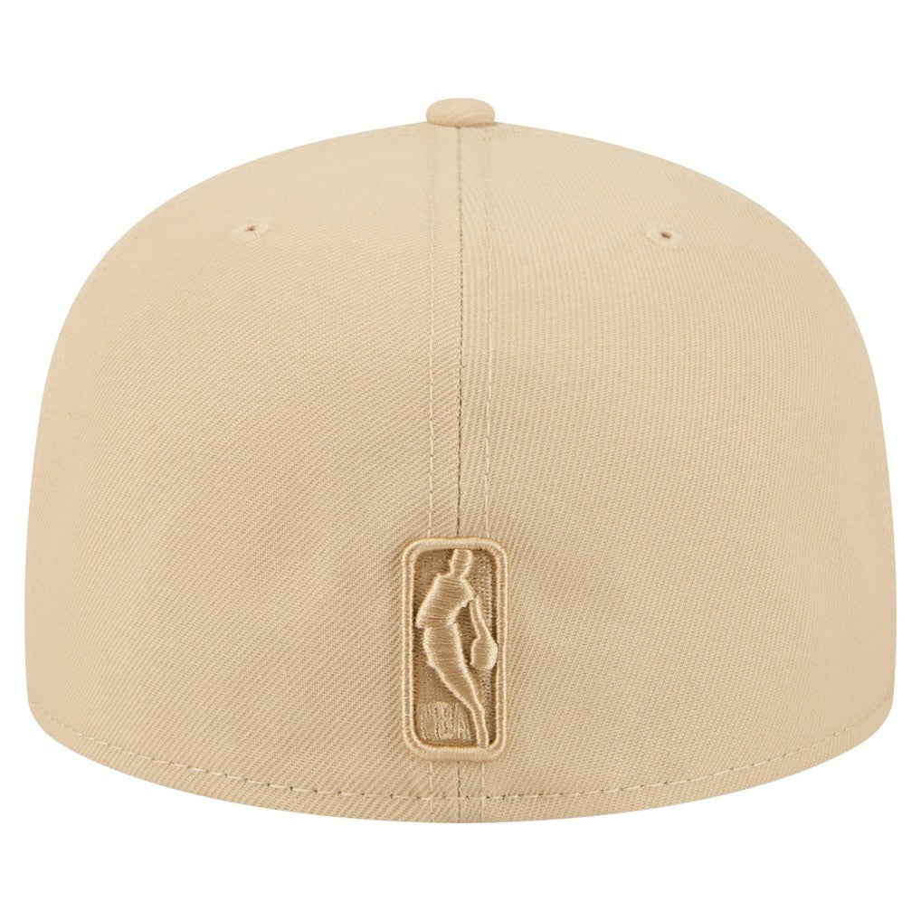 New Era Boston Celtics Color Pack A-Frame 59FIFTY Fitted Hat Khaki