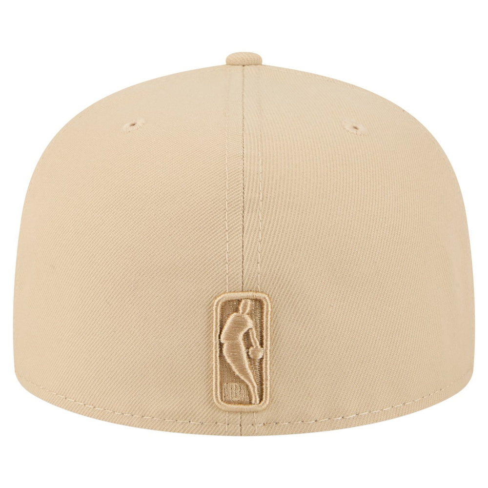 New Era Miami Heat Color Pack A-Frame 59FIFTY Fitted Hat Khaki
