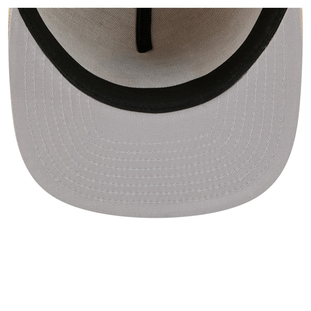 New Era Miami Heat Color Pack A-Frame 59FIFTY Fitted Hat Khaki