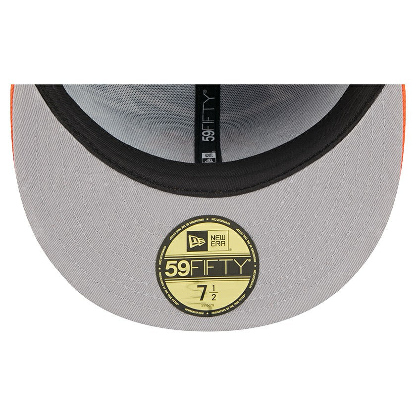 New Era New York Knicks Break 59FIFTY Fitted Hat Blue/Orange