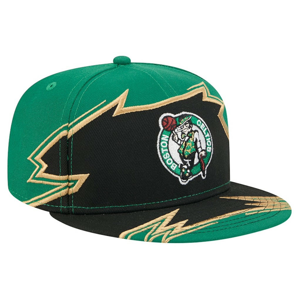 New Era Boston Celtics Break 59FIFTY Fitted Hat Kelly Green/Black