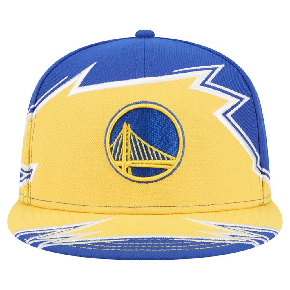 New Era Golden State Warriors Break 59FIFTY Fitted Hat Royal/Gold
