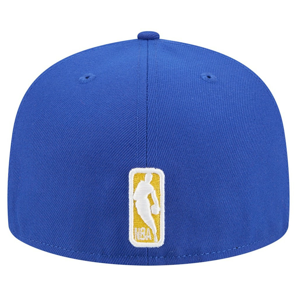 New Era Golden State Warriors Break 59FIFTY Fitted Hat Royal/Gold