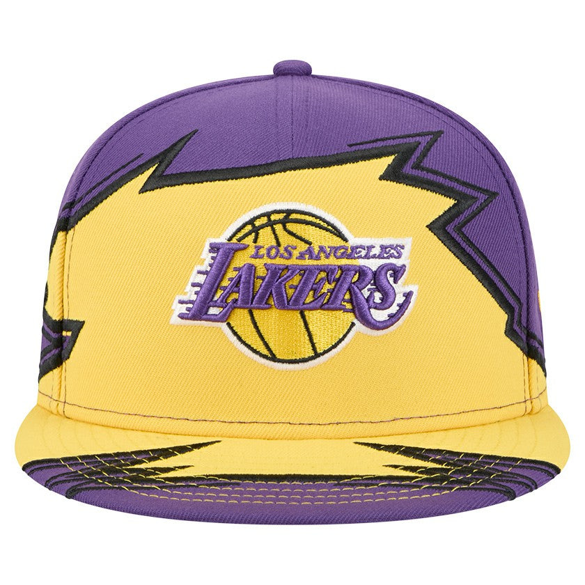 New Era Los Angeles Lakers Break 59FIFTY Fitted Hat Purple/Gold