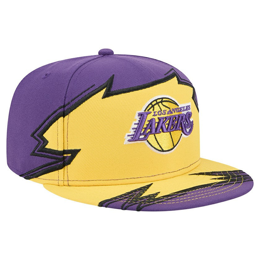New Era Los Angeles Lakers Break 59FIFTY Fitted Hat Purple/Gold