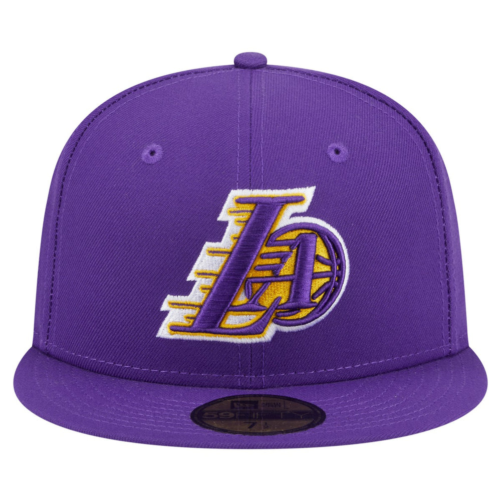 New Era Los Angeles Lakers Deceptor 59FIFTY Fitted Hat Purple