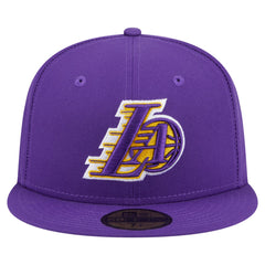 New Era Los Angeles Lakers Deceptor 59FIFTY Fitted Hat Purple