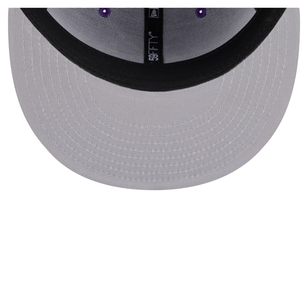 New Era Los Angeles Lakers Deceptor 59FIFTY Fitted Hat Purple
