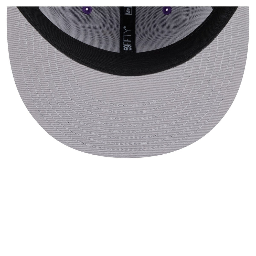 New Era Los Angeles Lakers Deceptor 59FIFTY Fitted Hat Purple