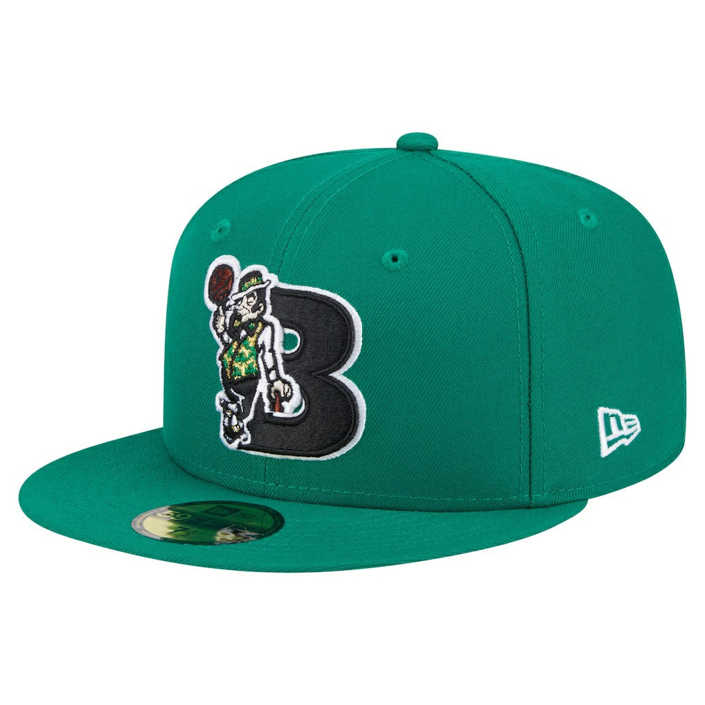 New Era Boston Celtics Deceptor 59FIFTY Fitted Hat Kelly Green