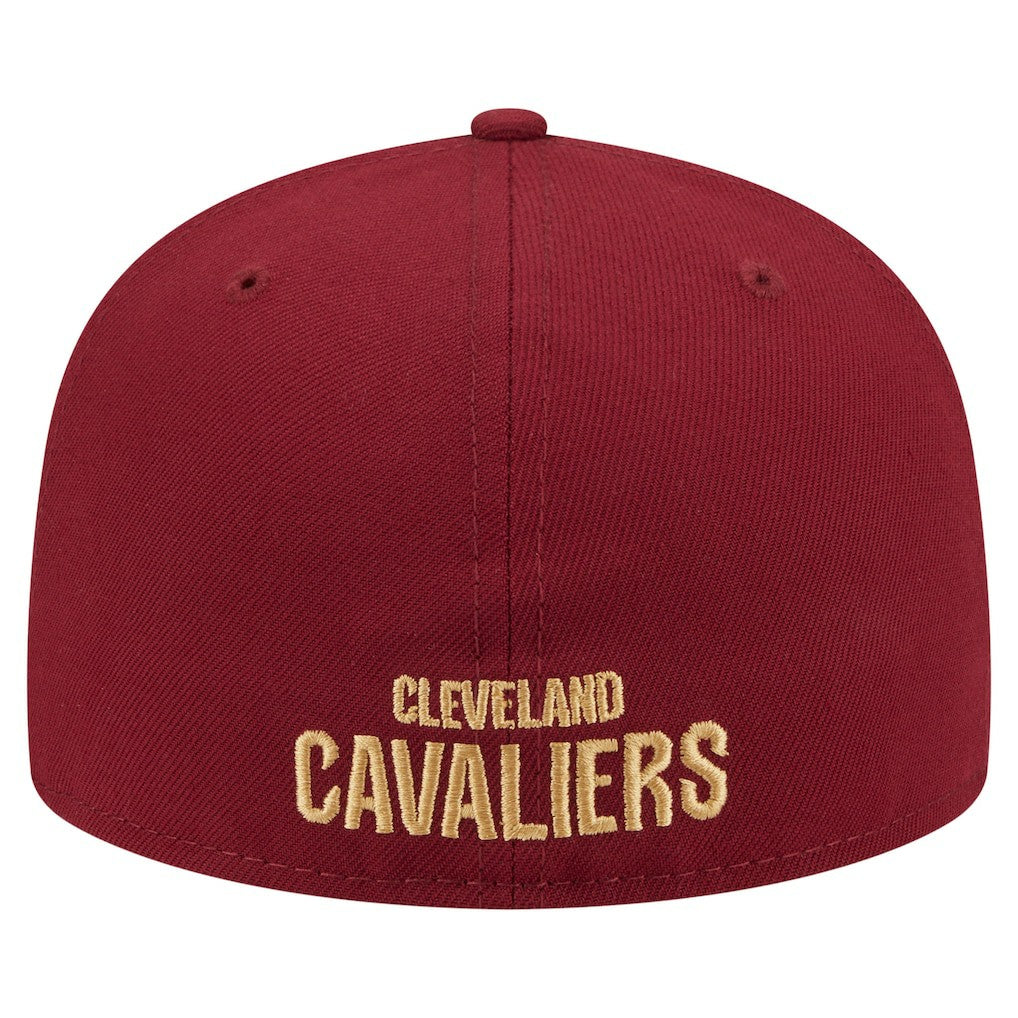 New Era Cleveland Cavaliers Deceptor 59FIFTY Fitted Hat Wine