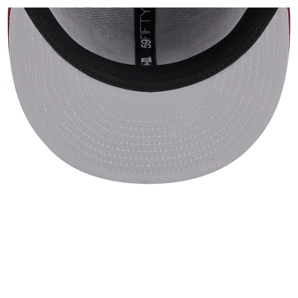 New Era Cleveland Cavaliers Deceptor 59FIFTY Fitted Hat Wine