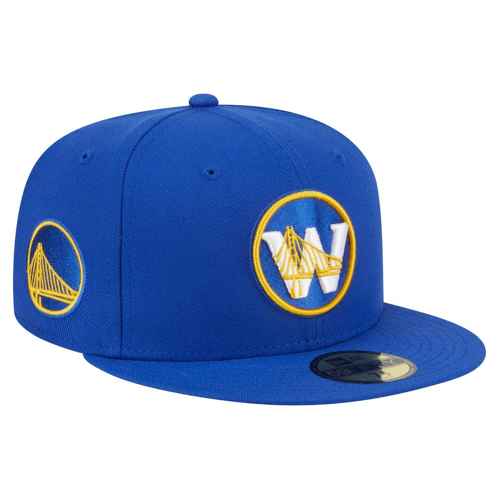 New Era Golden State Warriors Deceptor 59FIFTY Fitted Hat Royal