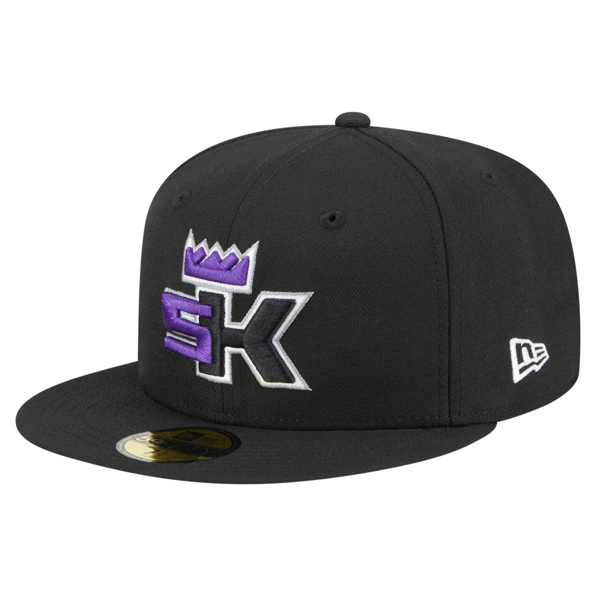 New Era Sacramento Kings Deceptor 59FIFTY Fitted Hat Black