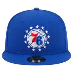 New Era Philadelphia 76ers Deceptor 59FIFTY Fitted Hat Royal