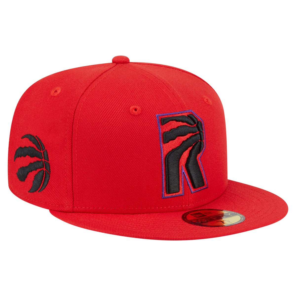 New Era Toronto Raptors Deceptor 59FIFTY Fitted Hat Red