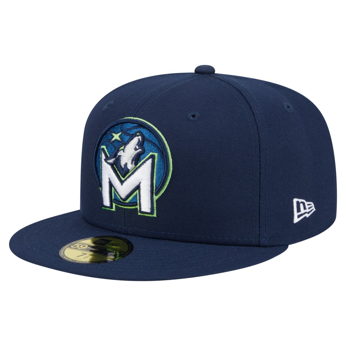 New Era Minnesota Timberwolves Deceptor 59FIFTY Fitted Hat Navy