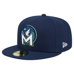 New Era Minnesota Timberwolves Deceptor 59FIFTY Fitted Hat Navy